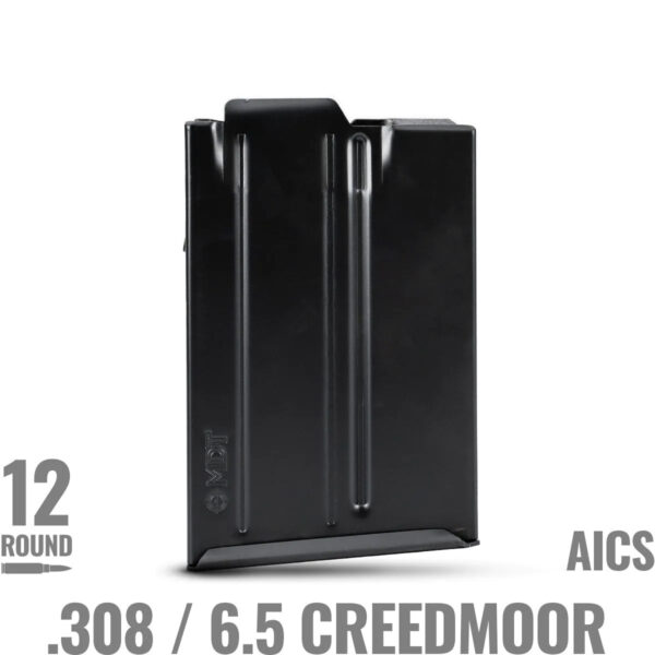 MDT .308/6.5 Creedmoor Metal AICS Magazine - 12 RND