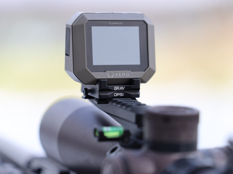 Gray Ops CNC Garmin Xero QD Mount